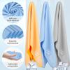 BOGI 4 Pack Cooling Towel, Cooling Towels for Neck and Face-40"x12"- Ice Towel for Instant Cooling, Soft Breathable Chilly Towel, Stay Cool for Yoga, Sport, Gym, Camping & More Activities (BGGPink4) view 3