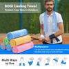 BOGI 4 Pack Cooling Towel, Cooling Towels for Neck and Face-40"x12"- Ice Towel for Instant Cooling, Soft Breathable Chilly Towel, Stay Cool for Yoga, Sport, Gym, Camping & More Activities (BGGPink4) view 4