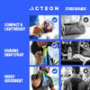 Acteon New Microfiber Quick Dry Gym Towel, Silver ION Odor-Free Mega Absorbent Fiber, Fast Drying, Men & Women Small Workout Gear for Body Sweat, Beach, Working Out, Camping, Travel Towel view 3