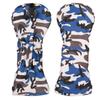Golf Builder 3pcs/Set Blue Camouflage Golf Club Driver Fairway Wood Head Cover Camou 1 3 5 Wood Covers view 3