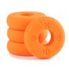 Bat Grip Choke Up Rings with Baseball Icons, 4 Pack, Bat Knob Stacker for Youth Baseball, Softball and Tee Ball, Improve Grip and Reduce Sting