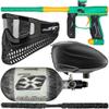 Action Village Empire Axe 2.0 Ultimate Paintball Gun Package Kit (Dust Spearmint/Dust Gold, Tank Size: 68/4500)