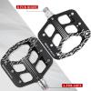 BONMIXC Bike Pedals 9/16 Adult Large Platform Mountain Bike Pedals Sealed Bearing Flat Sturdy Bicycle Pedals Black view 2
