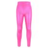 Toddler Girls Dance Bike Short Breathable Playgrounds Gymnastics Glitter Ballet Pants Cute Girl Pants (Hot Pink, 7-8 Years) view 1