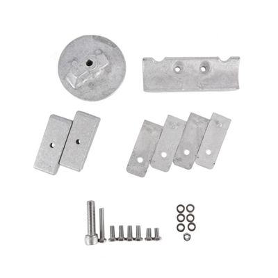 Alloy anode 880653 892227 826134 762145 Kit for mercury outboard engine verado 6 CYL outboard (Zinc alloy)