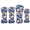 Golf Builder 4pcs/Set Blue Camouflage Golf Club Driver Fairway Wood Hybrid Head Covers Camou 1 3 5 UT Covers view 1