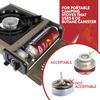 Gas One 4 Pack - 8oz Camping Fuel Canisters for Portable Gas Stoves - UL Safety Certified - Made In Korea view 2