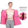 Post Surgery Shirt Mastectomy Recovery Shirt with Rehab Postoperative Shirt Hidden Drain Pockets Port Access for Breast Reconstruction(Blue) view 3