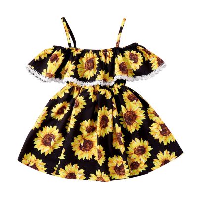 Baby Dress Baby Girls Dresses Infant Dresses Toddler Dress Toddler Baby Dress | Sundress Summer | Outfits (Black, 18-24 Months)