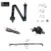 AIWEILUCK 2 Passenger Golf Cart Retractable 42" Seat Belts with Belt Bracket Kit for Yamaha Club Car DS Precedent EZGO TXT RXV view 4