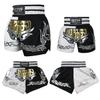 Boxing Shorts for Women Training MMA Shorts for Men BJJ Muay Thai Shorts Men Fight (TQ7, XL Waist 28.4") view 2