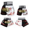 Boxing Shorts for Women Training MMA Shorts for Men BJJ Muay Thai Shorts Men Fight (TQ9, S Waist 22.8") view 2