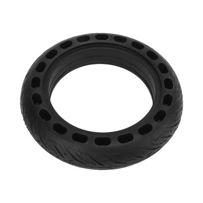 Demeras 9.0x2.0 Electric Scooter Solid Tire, Scooter Tire Replacement Driving Fine Workmanship Impact for Various Road Conditions