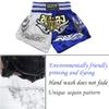 Boxing Shorts for Women Training MMA Shorts for Men BJJ Muay Thai Shorts Men Fight (TQ6, L Waist 26.8") view 4