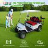 10L0L Golf Cart Front Rear Seat Covers for Yamaha G2 G8 G9 G11 G14 G16 G19 G22, Club Car DS pre-2000, Tomberlin Emerge, Made w/ 3D Air Mesh Polyester Fabric Breathable Washable -Red view 2