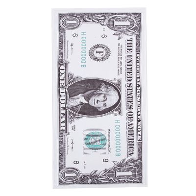 Northwest Classics Beach Towel, 30" x 60", Dollar Bill Design