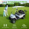 10L0L Golf Cart Front Rear Seat Covers for Yamaha G2 G8 G9 G11 G14 G16 G19 G22, Club Car DS pre-2000, Tomberlin Emerge, Made w/ 3D Air Mesh Polyester Fabric Breathable Washable -Grey view 2