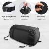 JEELAD Compression Sack Nylon Ultralight Sleeping Bag Compression Stuff Sack Space Saving Gear for Camping Hiking Backpacking Traveling (Black, Small) view 4