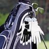 ACCTOLF Golf Glove Holder, 2PCS Durable Golf Gloves Stretcher with Hook for Golf Bag Accessories, Holder Hanger Keeper Dryer Shaper Tool for Golfer Gloves Maintenance view 3