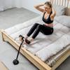 CeFurisy Nordic Hamstring Strap, Portable Exercise Equipment with Suction Cup Adjustable Doorway Sit Up Soft Padded Handles Partner for Spanish Squats, Sit-Up view 3