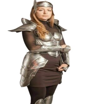 ARTIZANSTORE Medieval Lady Half Armor Elf Princess of the war Armor Women Costume Lady Cuirass Costume Armor Halloween Costume