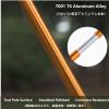 JEELAD Tent Pole Aluminium Rod Replacement Tent Pole Supporting Rod Awning Poles Kit for Outdoor Camping Hiking (A - Tent Poles - Gold, 13.25 ft) view 4