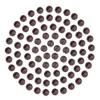 MUUNN 200pcs Tungsten Slotted Beads for Fly Tying, Sink Deeper and Faster 12 Colors/13 Sizes Slotted Tungsten Beads Fly Tying Beads Head Fly Tying Materials(Mottled Brown,2.8mm) view 1