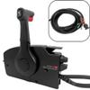 Mercury GEN I outboard machine control box 881170a11 side mounted remote controller-4000 side mounted pull to open 20ft harness 10PINS (power fine adjustment) view 3