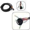 Mercury GEN I outboard machine control box 881170a11 side mounted remote controller-4000 side mounted pull to open 20ft harness 10PINS (power fine adjustment) view 4