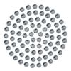MUUNN 200pcs Tungsten Slotted Beads for Fly Tying, Sink Deeper and Faster 12 Colors/13 Sizes Slotted Tungsten Beads Fly Tying Beads Head Fly Tying Materials(Mottled Gray,2.8mm) view 1