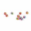 MUUNN 200pcs Tungsten Slotted Beads for Fly Tying, Sink Deeper and Faster 12 Colors/13 Sizes Slotted Tungsten Beads Fly Tying Beads Head Fly Tying Materials(Rainbow,3.0mm) view 1