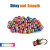 MUUNN 200pcs Tungsten Slotted Beads for Fly Tying, Sink Deeper and Faster 12 Colors/13 Sizes Slotted Tungsten Beads Fly Tying Beads Head Fly Tying Materials(Rainbow,3.0mm) view 2