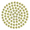 MUUNN 200pcs Tungsten Slotted Beads for Fly Tying, Sink Deeper and Faster 12 Colors/13 Sizes Slotted Tungsten Beads Fly Tying Beads Head Fly Tying Materials(Mottled Yellow,2.5mm) view 1