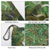 Suwooy Camo Netting for Hunting,Camouflage Shade Sail Net,Military Net,Light and Durable,Camping,Army,Decoration,Car Cover,Sunscreen Camouflage Net,Camouflage Accessories,Jungle-3x3m(9.8 * 9.8ft) view 2