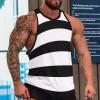 Mens Tank Tops Brittany Flag Summer Sleeveless T-Shirt Casual Quick Dry Workout Muscle Shirts Gym Workout Tanks XL view 3