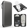ACCTOLF Golf Glove Case, Golf Glove Case with Two Gloves Holder for Golf Bag Accessories, Golf Storage Organizer for Tees, Divot Tool, Ball Markers for Men and Women Golfer view 1