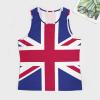 British Flag Men's Workout Tank Tops Casual Athletic Training Gym Sleeveless Vest Breathable Tops XL view 4