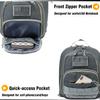 DBTAC Tactical Personal Defense Bags & Packs | 8L Tactical Bag Shoulder Chest Pack with Sling for Concealed Carry, Range, Travel, Hiking, Outdoor Sports (Arsenic Gray) view 2