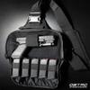 DBTAC Tactical Personal Defense Bags & Packs | 8L Tactical Bag Shoulder Chest Pack with Sling for Concealed Carry, Range, Travel, Hiking, Outdoor Sports (Arsenic Gray) view 4