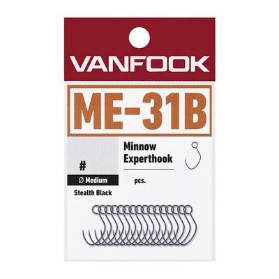 Vanfook 39757 Minnow Expert Medium ME-31B Stealth Black #8