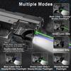 LIGHTWIN Green Blue Laser Beams with 600 Lumens Flashlight for Pistols, 3 in1 Laser Light Combo, Tactical USB Rechargeable Laser Sight, Strobe & Steady Flashlight for Picatinny Rail view 3