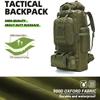 HongXingHai 100L Camping Hiking Backpack,Molle military Tactical rucksack backpack,Waterproof Lightweight Hiking Backpack (Army Green) view 2