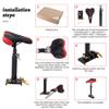 YIYIBYUS Electric Scooter Replacement Adjustable Seat Attachment Folding Free Punch Saddle for Xiaomi M365 /Pro /1S view 4