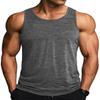 MAGCOMSEN Gym Tank Top Men T Shirts for Men Workout Shirts Sleeveless Athletic Shirts for Men Gym Tank Top Summer Tank Top Tee Dark Grey view 1