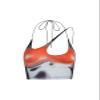 CAPE CLIQUE Women Sexy Spaghetti Strap Summer Croptops Y2k Tie Dye Tank Top Sleeveless Bodycon Printed Cami Top Grey Small view 1