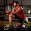 MAGCOMSEN Running Tank Top Men Dry Fit Gym Tank Tops Sleeveless T Shirts Workout Sports Tank Undershirts Athletic Tank Tops Dark Orange view 3