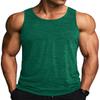 MAGCOMSEN Swim Tank Top Men Gym Dry Fit Sleeveless Muscle Shirts for Men Athletic Workout Active Tank Top Jade Green view 1