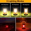 Camping Lantern, 3200LM Bright Camping Lights, 4600mAh Rechargeable LED Lantern, Flashlight for Power Outages/Fishing/Hurricane/Emergency, CT CAPETRONIX Camping Accessories (2-Pack) view 3
