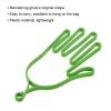 PATIKIL Golf Gloves Stretcher, 2 Pack Plastic Keeper Support Rack Holder Dryer Hanger Frame for Sports Gloves Maintenance, Green view 4