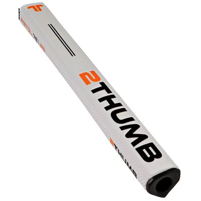 2 Thumb Pistol7 Putter Grip - White / 26